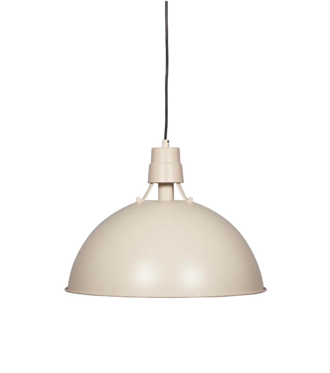 Ceiling Hanging Light, Dome Pendant Light, White Modern Industrial Pendant Light, Pendant Lamp Shade (Pack of 4)