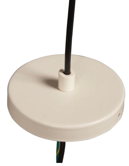 Ceiling Hanging Light, Dome Pendant Light, White Modern Industrial Pendant Light, Pendant Lamp Shade (Pack of 4)